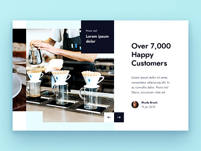 LX2 - Dailyui 39 - Testimonials dailyui testimonials