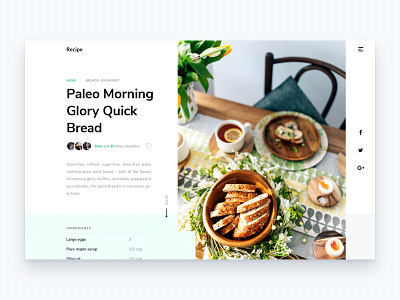 LX2 - Dailyui 40 - Recipe dailyui recipe