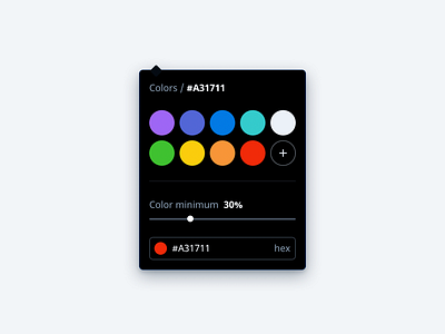 LX2 - Dailyui  60 - Color Picker