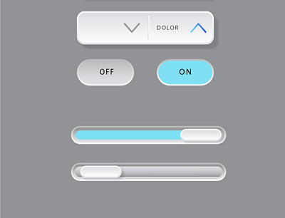 Button design with illustrator button illustration ui