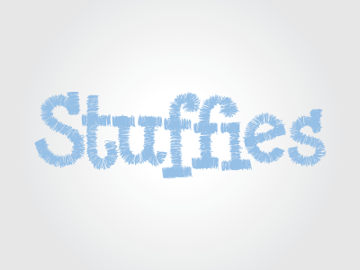Stuffies Logo logo sewn thread