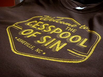 Cesspool of Sin apparel distressed