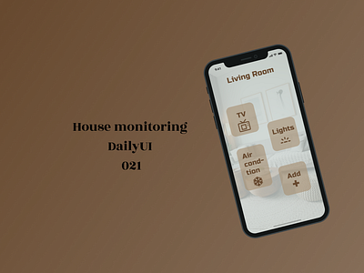 House monitoring #DailyUI #021 #Figma