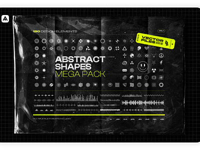 Abstract shapes,textures MEGA PACK