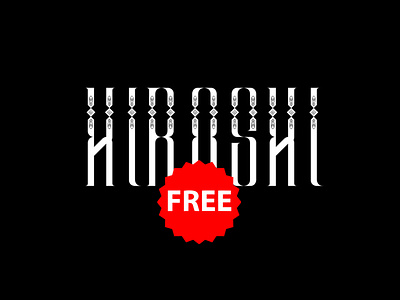 Free Hiroshi Font