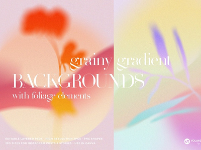 Colorful Gradient Backgrounds,Textures