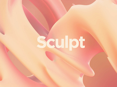 Sculpt: Silky Smooth Formations 3d abstract abstraction aesthetic complex cyclone design fluid formations gooey gradient gyration movement organic revolution sculpture shape shapes silk silky