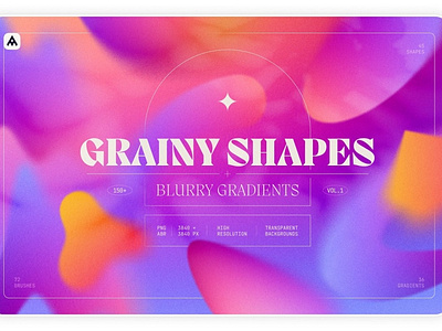 Grainy Shapes & Blurry Gradients abstract abstract shape abstract shapes aesthetic background backgrounds branding design digital digital art digital design gradient gradient shape gradient shapes graphic design illustration logo shape shapes ui