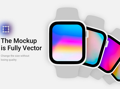 iWatch Mockup abstract clean device display iwatch laptop mac macbook mockup phone phone mockup presentation realistic simple smartphone theme ui ux watch web