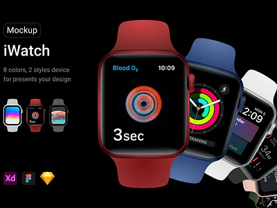 iWatch Mockup