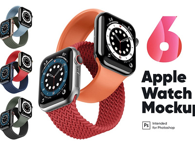 Apple Watch 6 Mockup