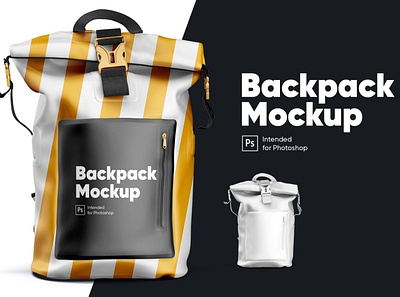 Backpack Mockup app backpack branding design download free freebie identity mock up mock ups mockup mockups package photoshop print psd scene creator scene generator ui ux