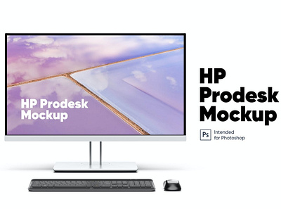 HP Prodesk Mockup abstract clean device display laptop mac macbook mockup phone phone mockup presentation realistic simple smartphone theme ui ux web webpage website