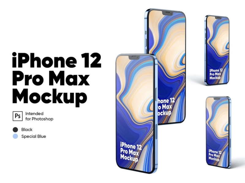 Iphone 12 Pro Max Mockup By Graphic Assets On Dribbble 1650