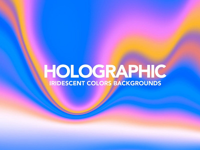 Neon Holographic Abstract Backgrounds abstract aesthetic background backgrounds color colorful design holo holographic illustration iridescent neon poster posters print print template printing texture textures ui