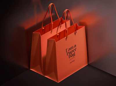 Paper Bag Mockup bag bag mockup bag mockups box branding mockup mockups package package box package mockup package mockups packaging packaging mockup packaging mockups paper paper bag paper bags product product design product mockup
