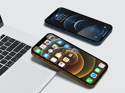 iPhone Pro Mockup abstract design device display iphone iphone 12 iphone 12 pro iphone 13 iphone 13 pro iphone pro mockup phone phone mockup presentation realistic smartphone theme ui ux website
