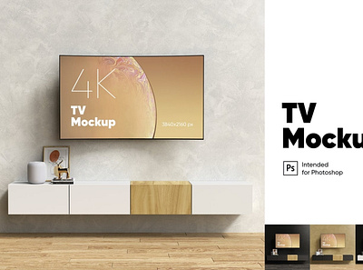 TV Mockup 4k application clean design desktop device display hd interface mockup monitor netflix os retina screen screens tv ui ux web