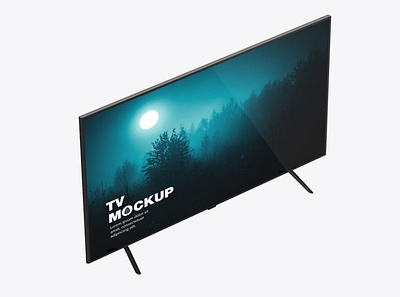 TV Mockup 4k abstract branding design device digital display electronic media mock up mock ups mockup mockups monitor screen tv