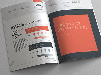 Brand Manual agency brand brand manual brandbook brochure catalog catalogue clean company corporate design graphic assets graphic design guide guidelines idenitity indesign logo manual proposal