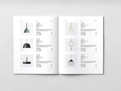 C E N T R E — Lighting Catalog Template brand branding brochure catalog catalogue clean design indesign lamp layout lighting lights lookbook magazine magazine template modern simple simplicity template templates