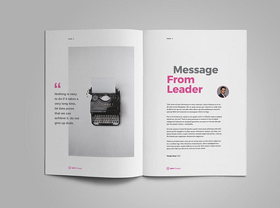 Clean Creative Brochure agency branding brochure clean company company profile corporate creative design editorial graphic assets graphic design graphics assets indesign layout magazine print profile simple template