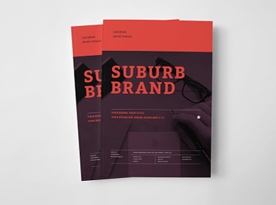 Brand Manual a4 abstract agency brand brand guidelines brand manual brandbook branding bundle colors corporate guide guidelines identity indesign layout magazine manual minimal print