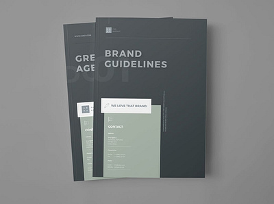 Brand Manual a4 agency brand brand guide brand manual brandbook brochure bundle corporate editorial guidelines identity indesign infographics layout magazine manual minimal print proposal