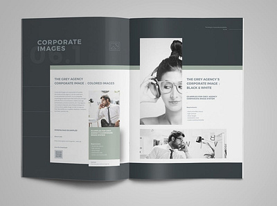 Brand Manual a4 agency brand brand guide brand manual brandbook brochure bundle corporate editorial guidelines identity indesign infographics layout magazine manual minimal print proposal