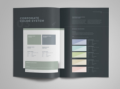 Brand Manual a4 agency brand brand guide brand manual brandbook brochure bundle corporate editorial guidelines identity indesign infographics layout magazine manual minimal print proposal