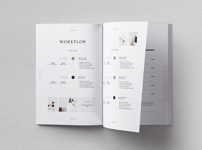 Design Proposal a4 agency brief brochure business clean creative design editorial estimate indesign layout letter magazine marketing modern print project proposal studio