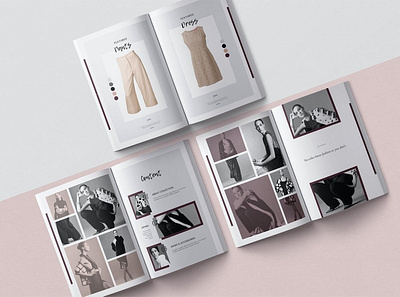 Grete Lookbook branding catalog catalog template clean design elegant feminine indesign layout layout design lookbook lookbook template minimal modern multipurpose professional simple sophisticated template typography