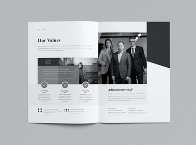 Creative Annual Report a4 agency annual brochure brochure template business company corporate creative design elegant graphic design indesign infographics magazine magazine template proposal report template trendy