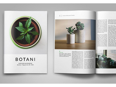 Botani Lookbook / Magazine