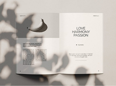 Hezel Nut - Magazine Template a4 annual booklet brand identity brochure catalog company corporate design identity layout magazine magazine template newsletter page presentation promotion report web website