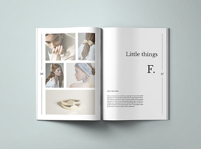 Miracle Magazine Template a4 brandbook branding brochure brochure template clean cover cover letter fashion idml indd lookbook magazine magazine template minimal newsletter print print template printing template