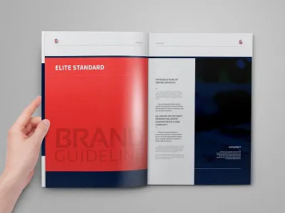 Brand Manual bold brand brand manual branding brochure clean design guide guideline highlight identity indesign logo identity manual minimal modern source typography user visual identity