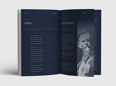 Annual Report abstract agency annual annual report branding brochure catalogs company company profile corporate design identity indesign infographic layout print print template profile report template