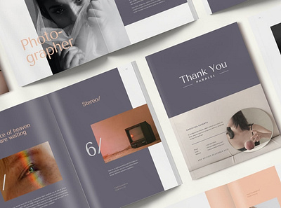 PARALEL Photography Portfolio a4 agency clean creative design ebook editorial minimalist modern multipurpose photography photography portfolio portfolio portfolio template print design print template printable professional studio template