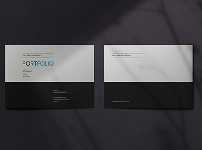 Portfolio Template a5 branding brochure clean company corporate creative design graphic graphic designer indesign magazine minimal minimalist popular portfolio portfolio design portfolio template simple template