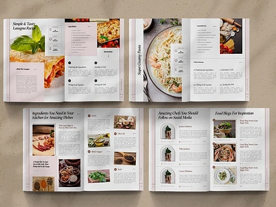 Recipe Cookbook Templates Indesign baking blogger brochure chef clean cookbook cooking design ebook food foodie indesign kitchen magazine recipe recipe cookbook recipe cookbook templates recipes restaurant template