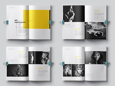 PSD Portfolio Template a4 branding clean design graphic graphic design portfolio indesign minimal minimalist modern multipurpose photography popular portfolio portfolio template psd psd template simple template templates