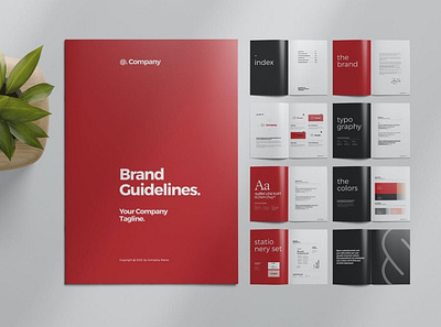 Brand Guidelines agency brand brand guideline brand guidelines brand stationery branding design font graphic guide guideline indesign layout letterhead logo marketing stationery syle template typography