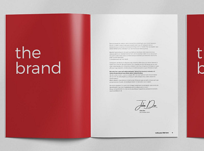 Brand Guidelines agency brand brand guideline brand guidelines brand stationery branding design font graphic guide guideline indesign layout letterhead logo marketing stationery style template typography