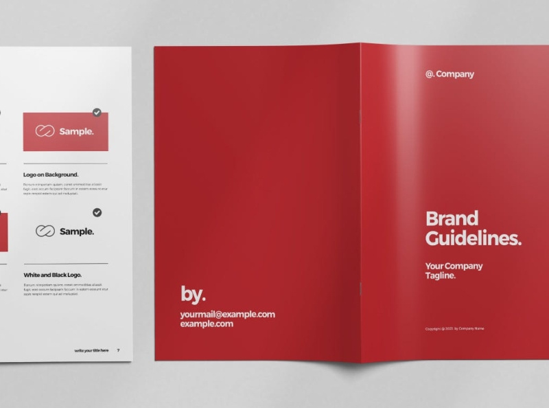 Brand Guidelines by Graphic Assets on Dribbble