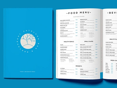 Restaurant Menu Template bar beach brochure cafe catalog catalogue clean culinary dining flyer food menu menu template minimal modern restaurant restaurant menu restaurant menu design restaurant menu template simple