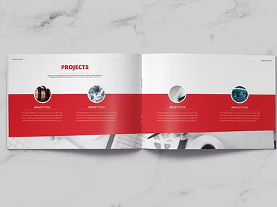 Project Proposal agency brand brand stationery branding stationery brochure business clean corporate creative design informational invoice modern professional project proposal proposal template red report stationary template