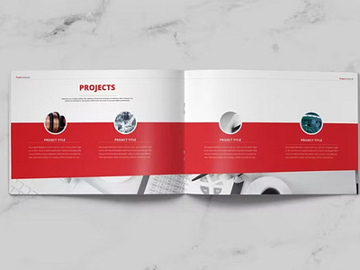 Project Proposal agency brand brand stationery branding stationery brochure business clean corporate creative design informational invoice modern professional project proposal proposal template red report stationary template