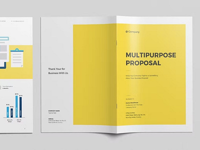 Free Proposal Layout design free free download freebie graphic jobs layout layout design marketing presentation project proposal proposal layout seo services templates themeforest web design website yellow