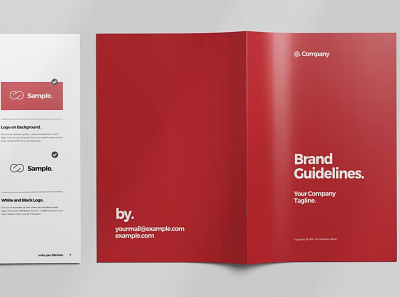Free Brand Guidelines brand brand guideline brand identity branding brochure design font free freebie graphic guide guideline layout letterhead logo marketing stationery syle template typography